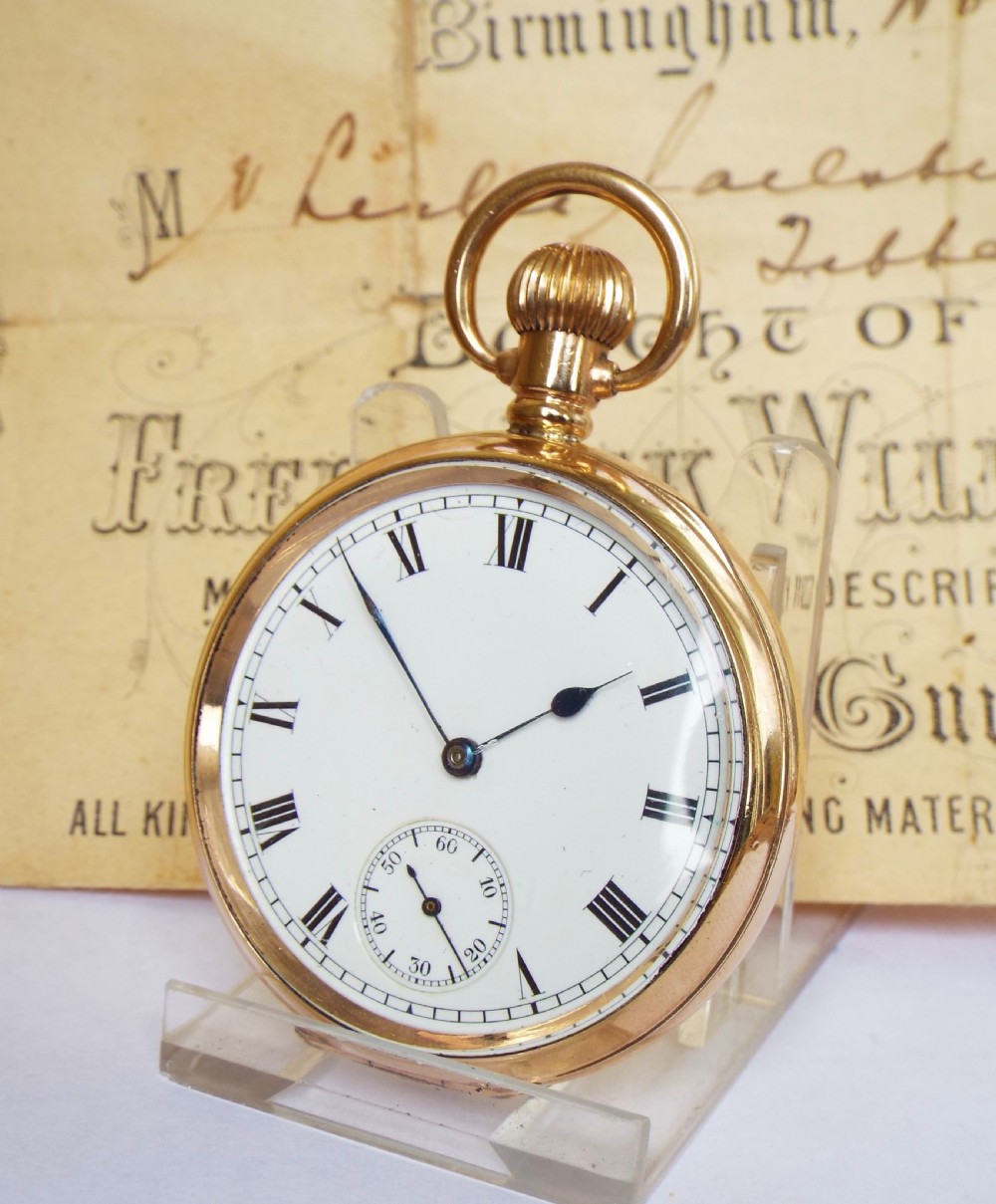 Antique Waltham Royal pocket watch, 1908