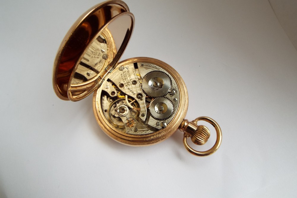 Antique Waltham Royal pocket watch, 1908 View III