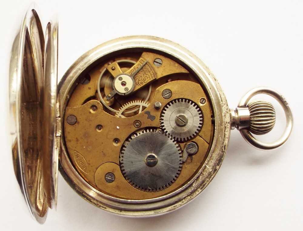 Antique 1912 silver H Samuel 