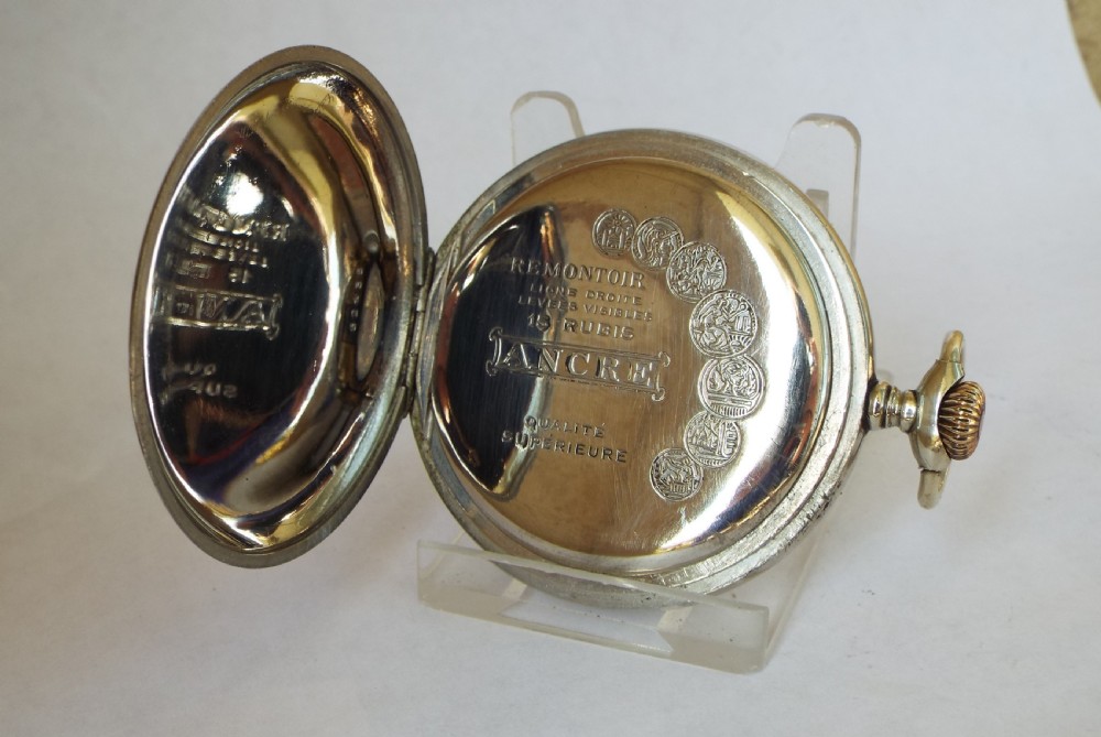 Lanco locomotive pocket watch from Langendorf View II