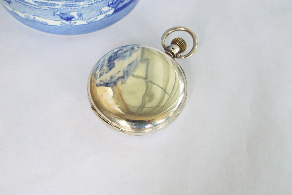 Silver Vertex pocket watch, 1937 View IV