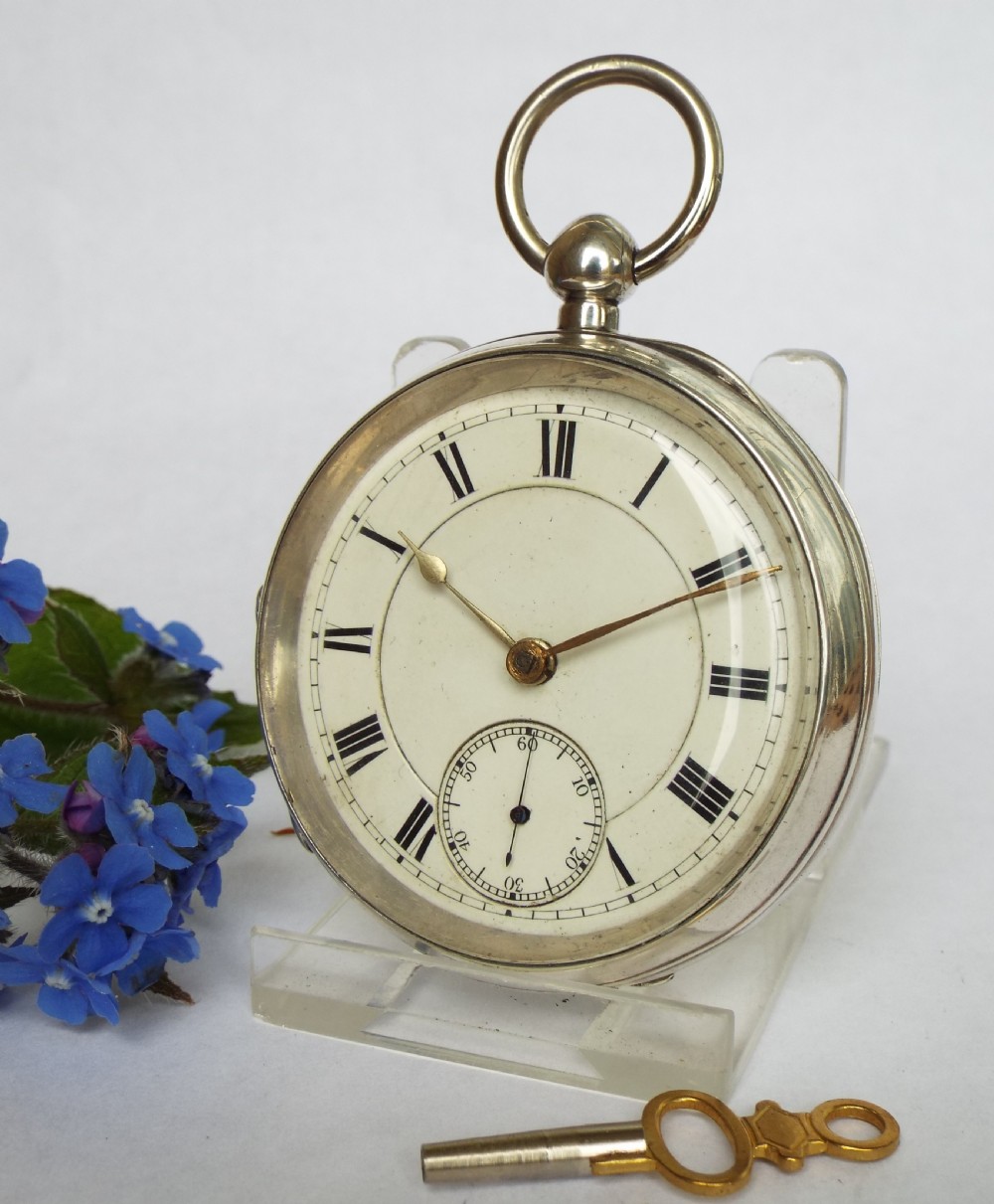 Antique silver Waltham Sterling pocket watch