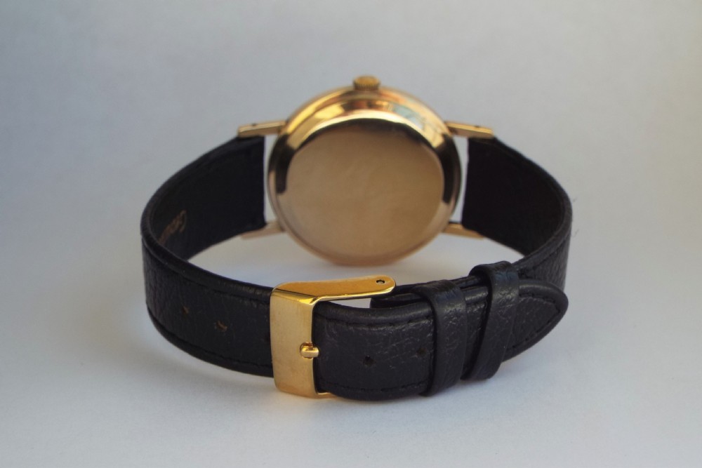 Gents 9ct gold Smiths Imperial wrist watch, 1958 View IV