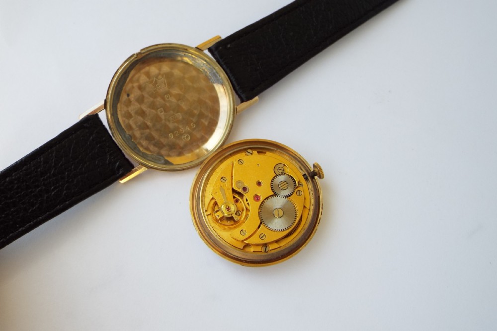 Gents 9ct gold Smiths Imperial wrist watch, 1958 View V