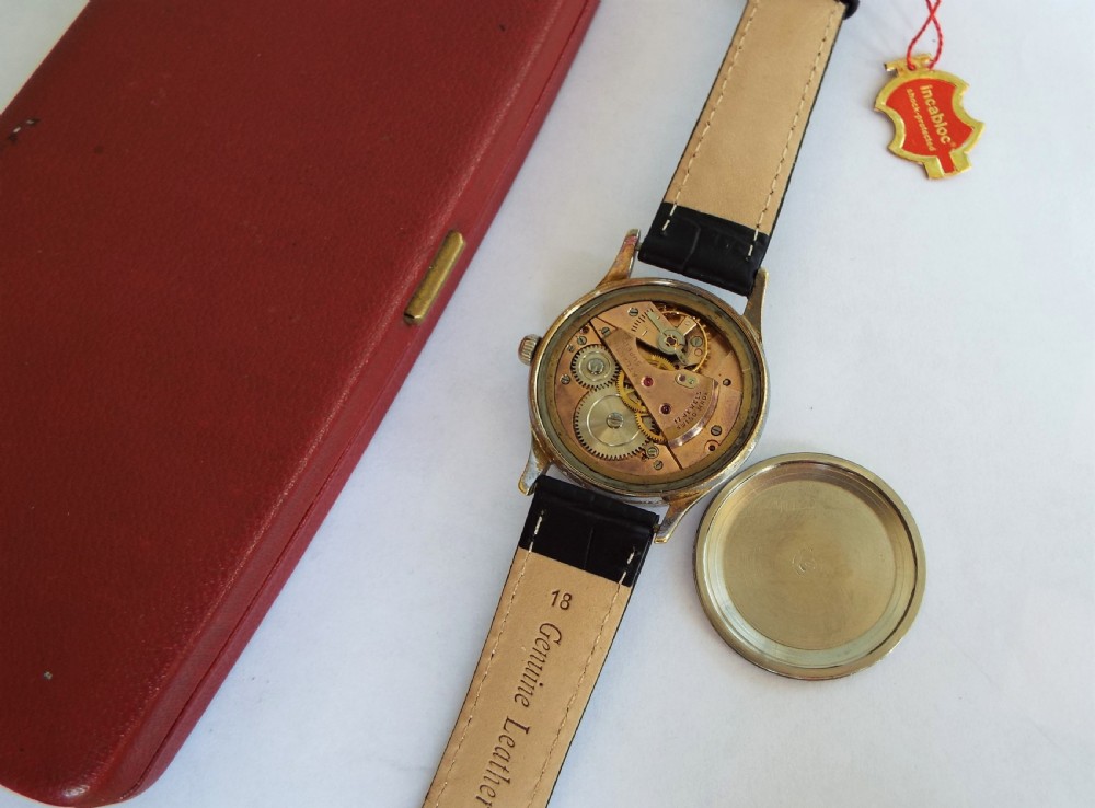 Gents 1950s over-sized Atlantic Worldmaster watch View III