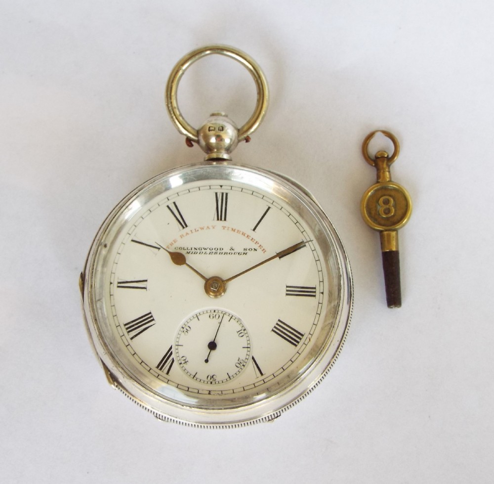 Railway Timekeeper pocket watch, Middlesbrough View II