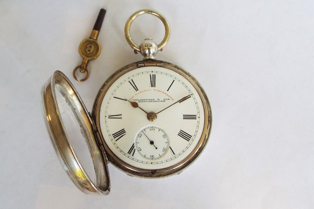 Railway Timekeeper pocket watch, Middlesbrough View V