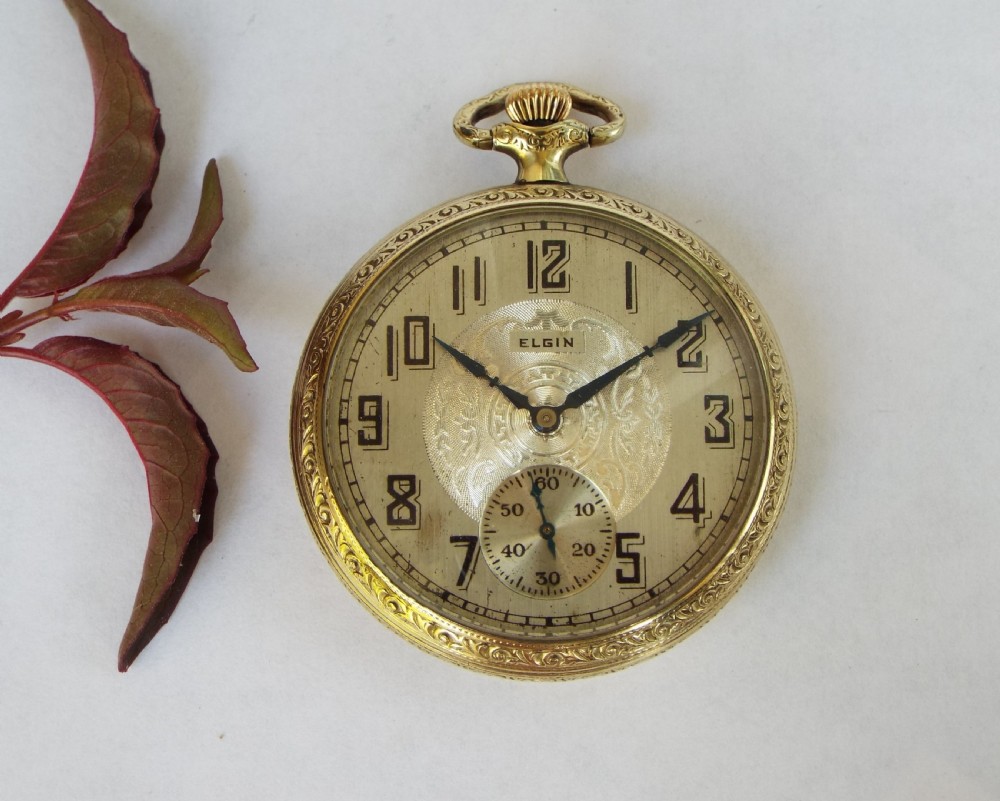 1927 Elgin pocket watch View II