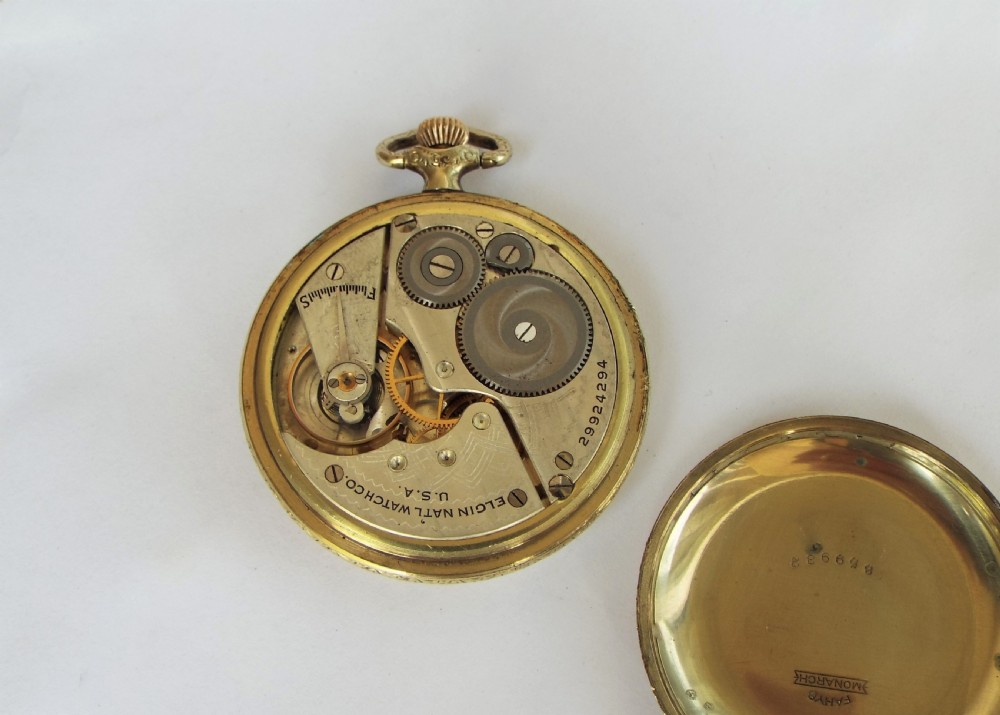 1927 Elgin pocket watch View III
