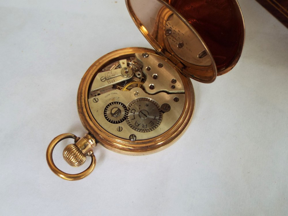 1920s Herald stem winding pocket watch View III