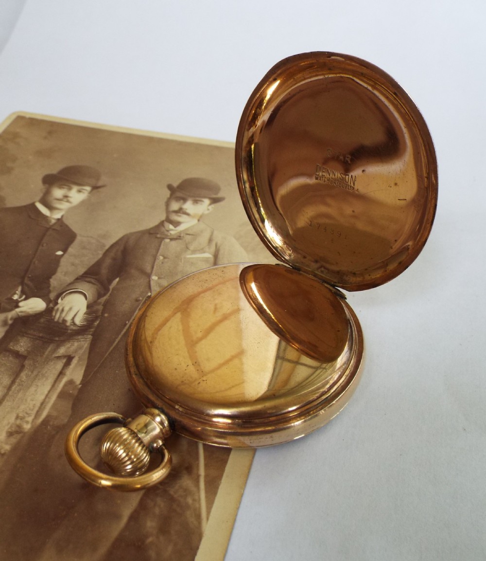 1920s Herald stem winding pocket watch View IV