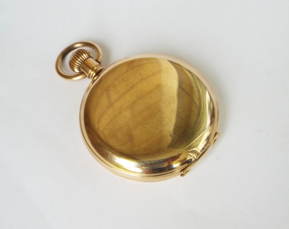 Antique Thomas Russell full hunter pocket watch View V
