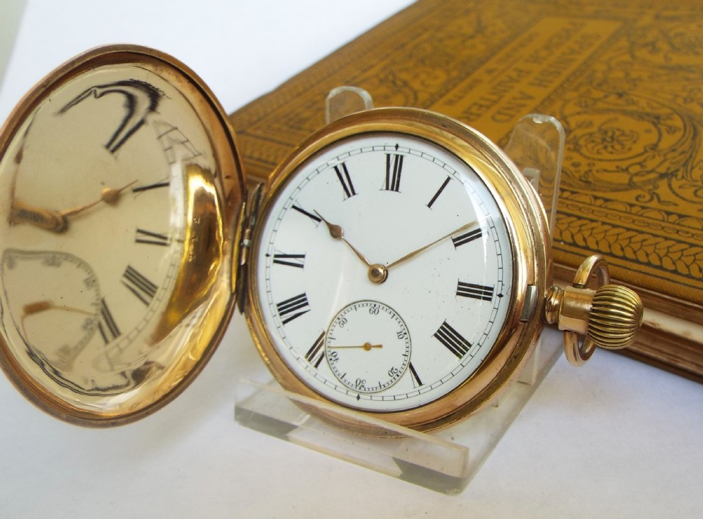 Antique Waltham full hunter pocket watch, 1898