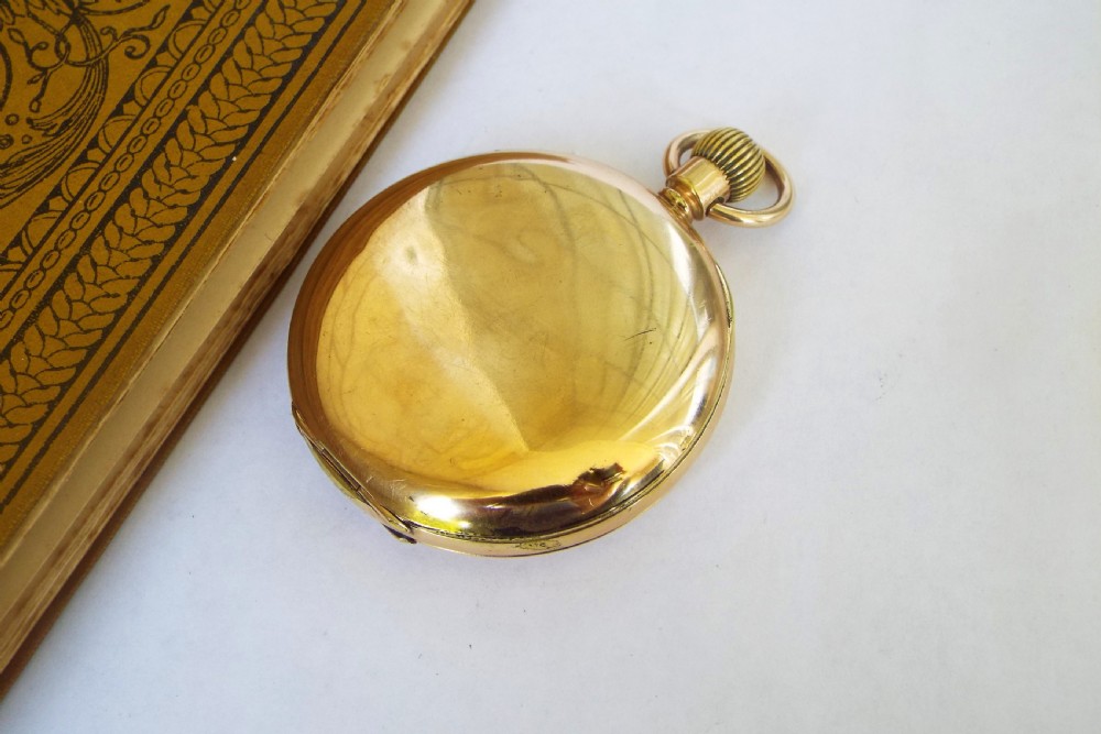 Antique Waltham full hunter pocket watch, 1898 View III