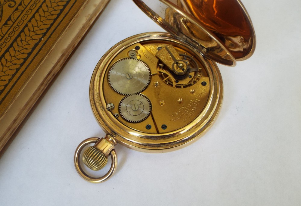 Antique Waltham full hunter pocket watch, 1898 View IV