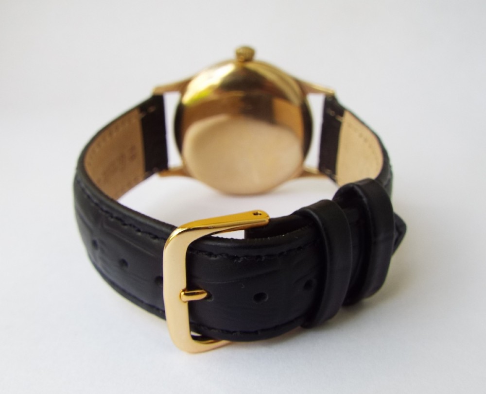 Gents 9 carat gold Longines wrist watch, 1960 View IV