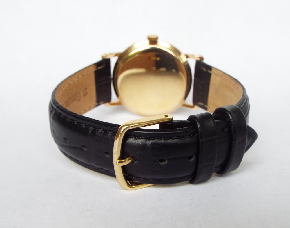 Gents 9ct gold Rotary wrist watch, 1959 View III