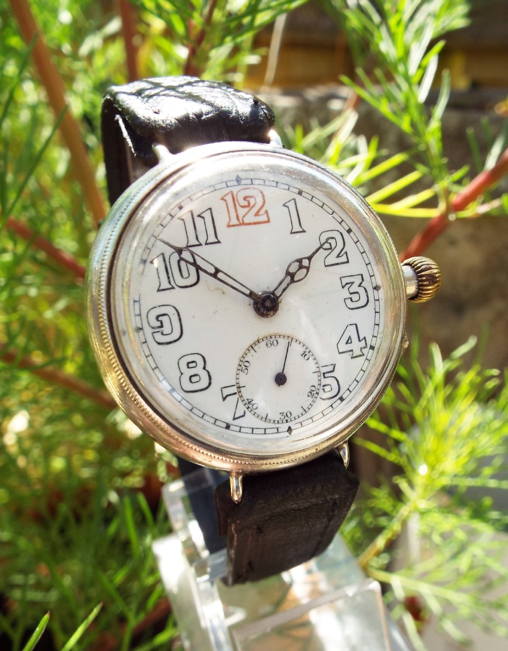 A gents silver Borgel cased trench watch, 1916.