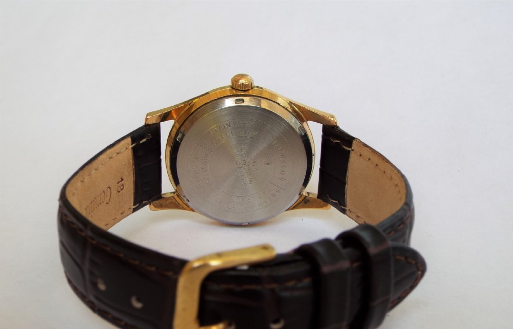 Gents 1950s Sellita De Luxe wrist watch View IV