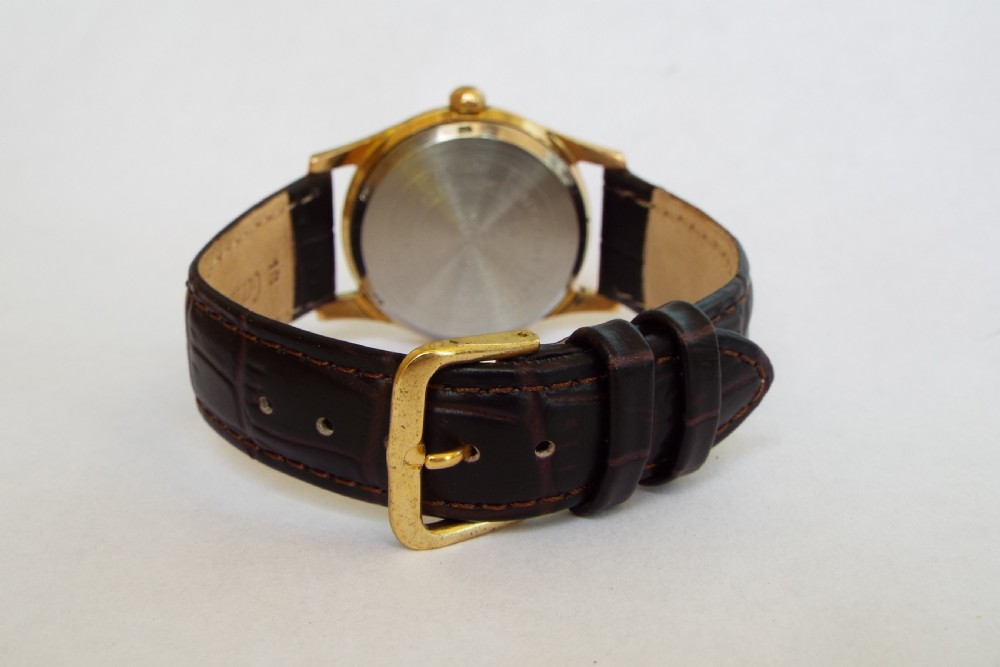 Gents 1950s Sellita De Luxe wrist watch View V