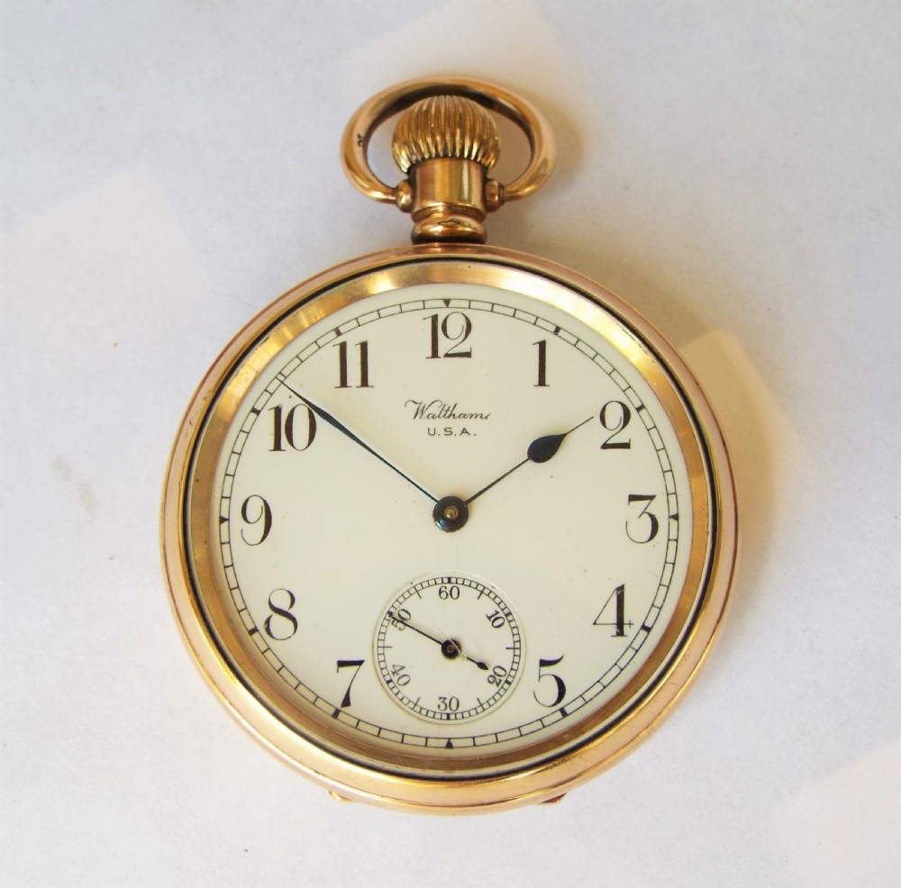 1925 Waltham Traveler pocket watch View II