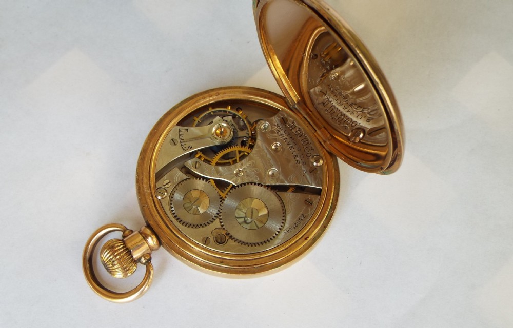 1925 Waltham Traveler pocket watch View III