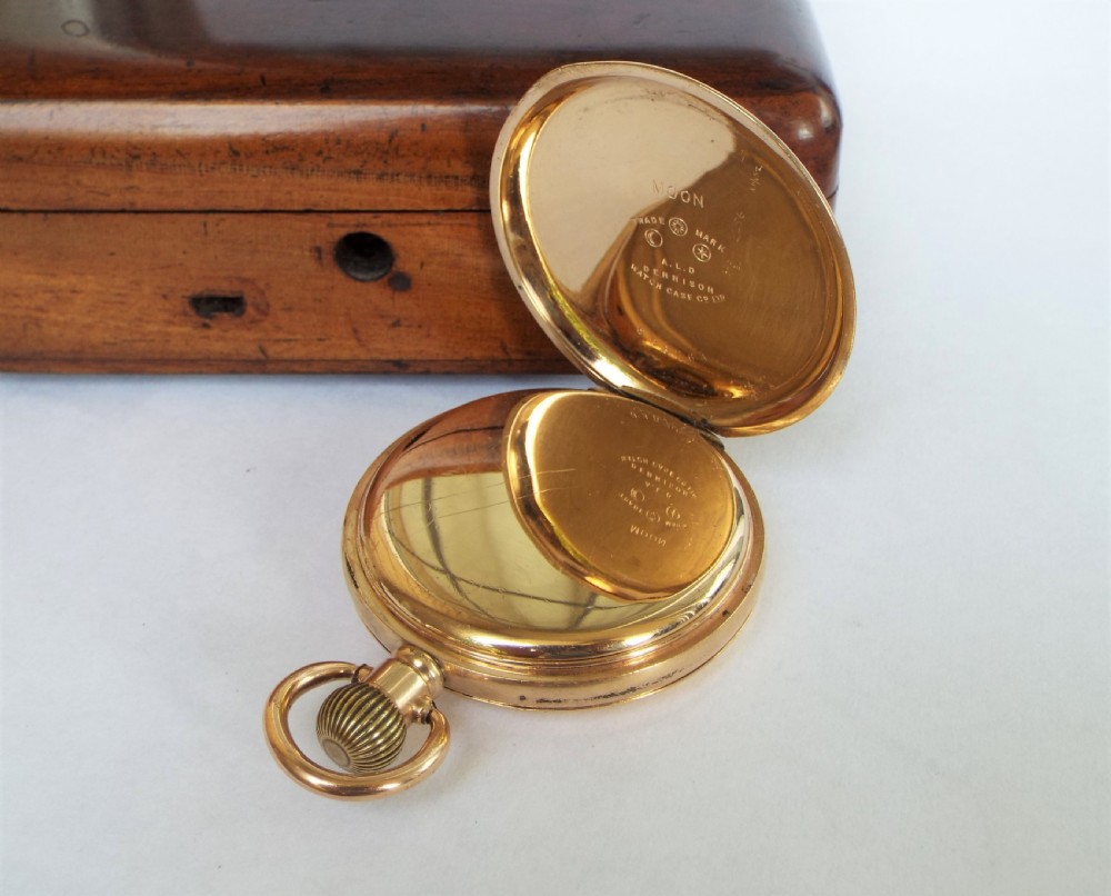 Waltham Traveler full hunter pocket watch, 1918 View II