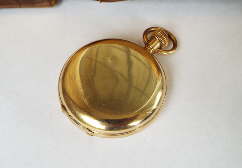 Waltham “Russell” full hunter pocket watch,  1918 View II