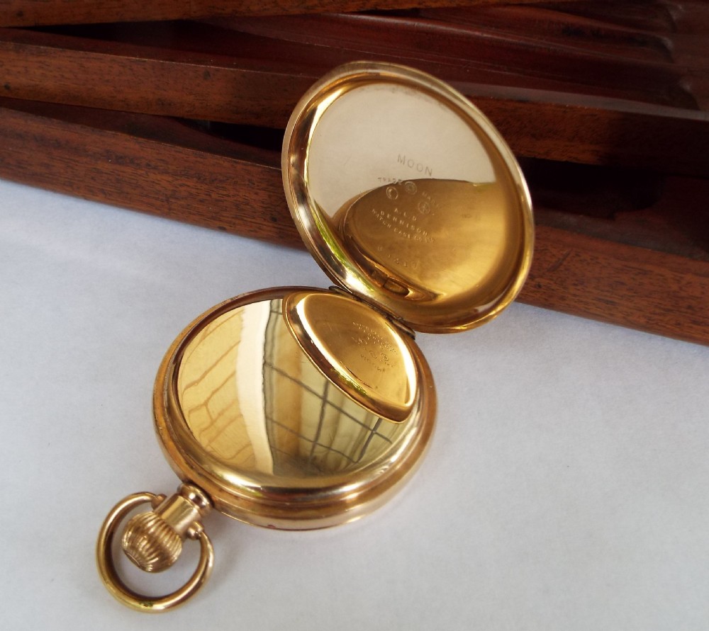 Full hunter pocket watch from Thomas Russell & Son View III