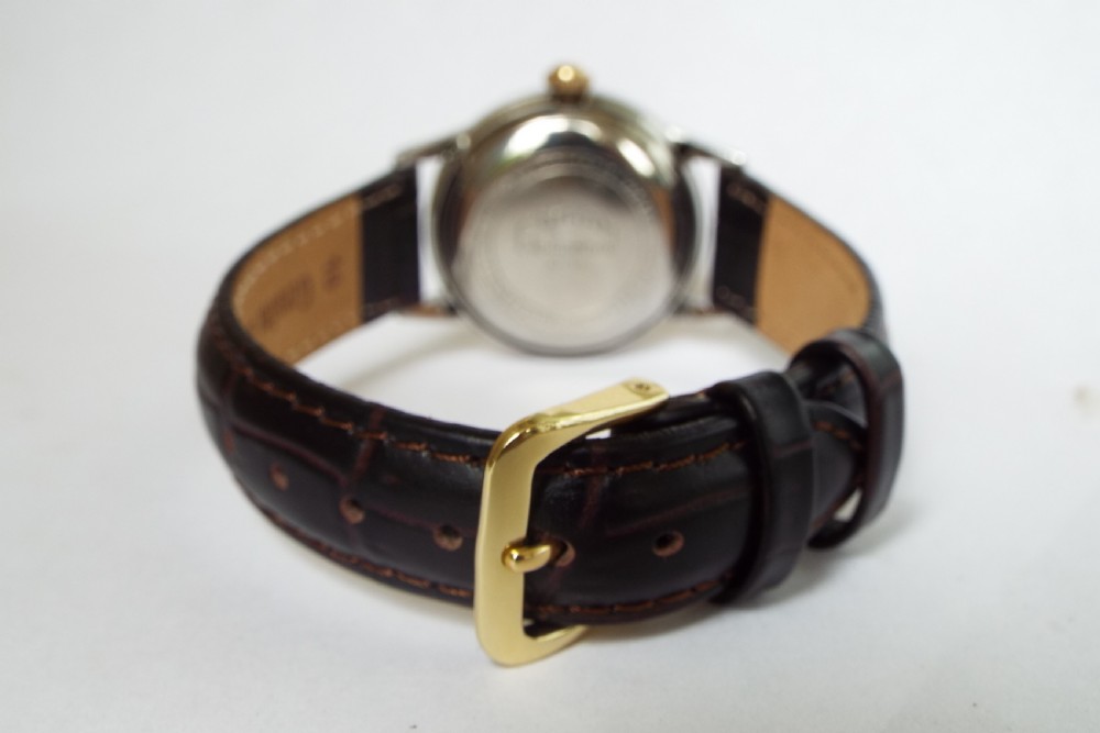 Gents 1950s Gothamatic wrist watch, power reserve View IV