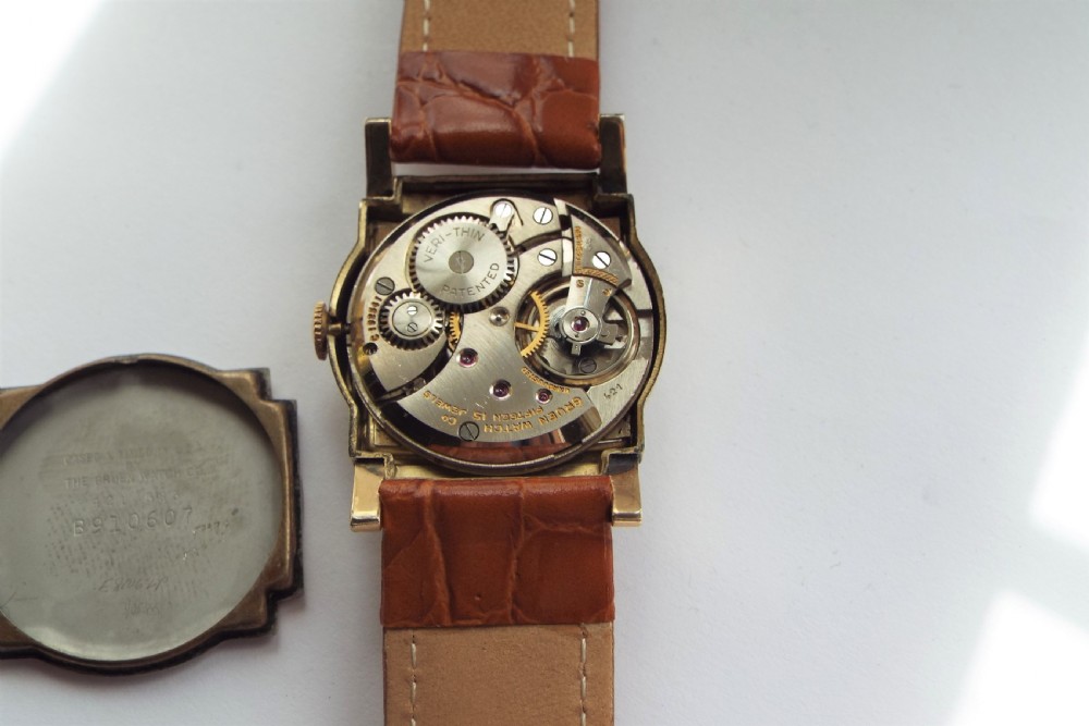 Gents 1950s Gruen Veri-Thin wrist watch View III