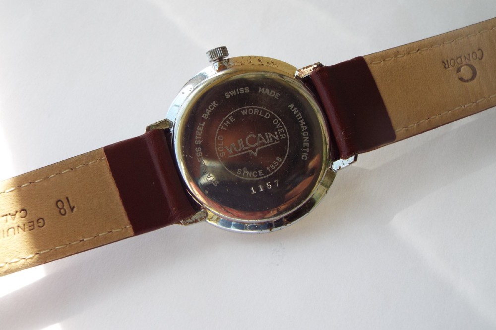Gents 1950s Vulcain wrist watch View II