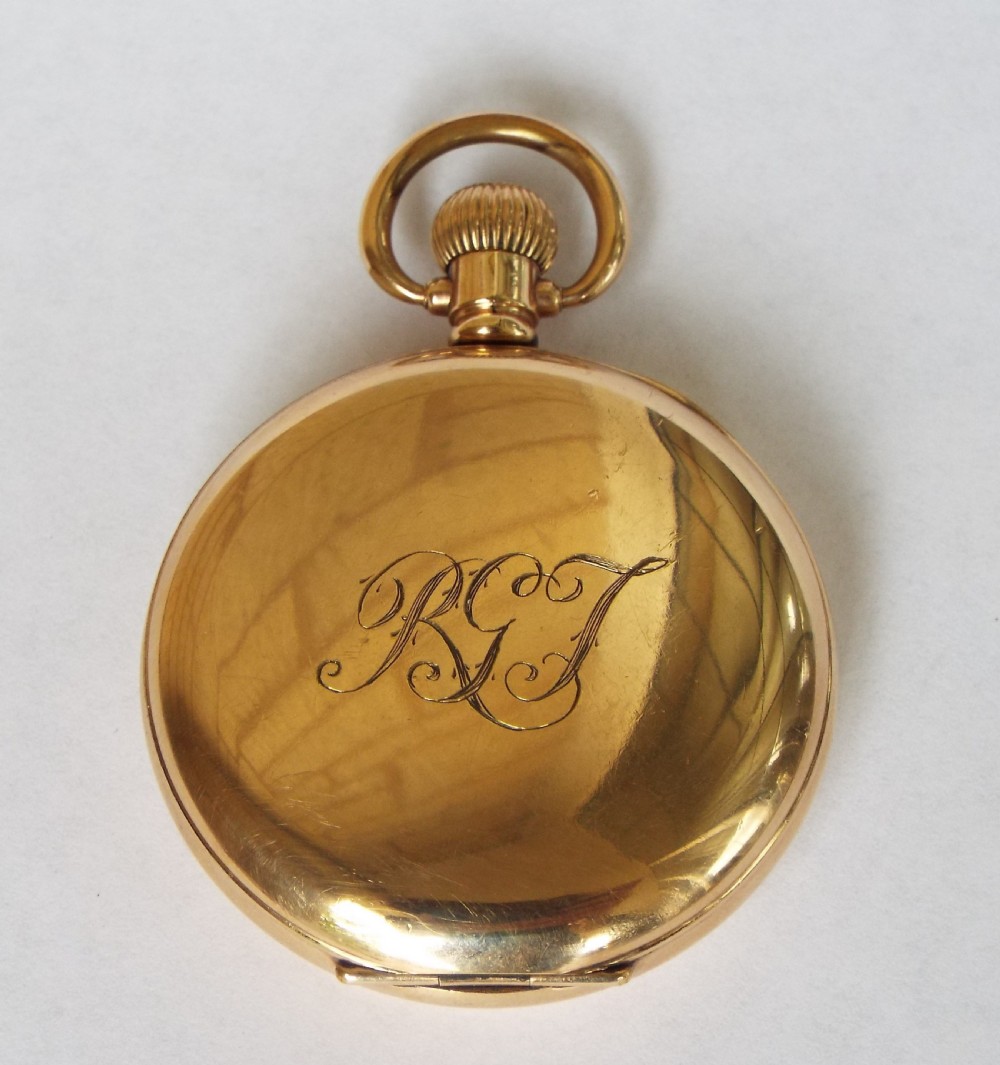 1918 Waltham pocket watch View II