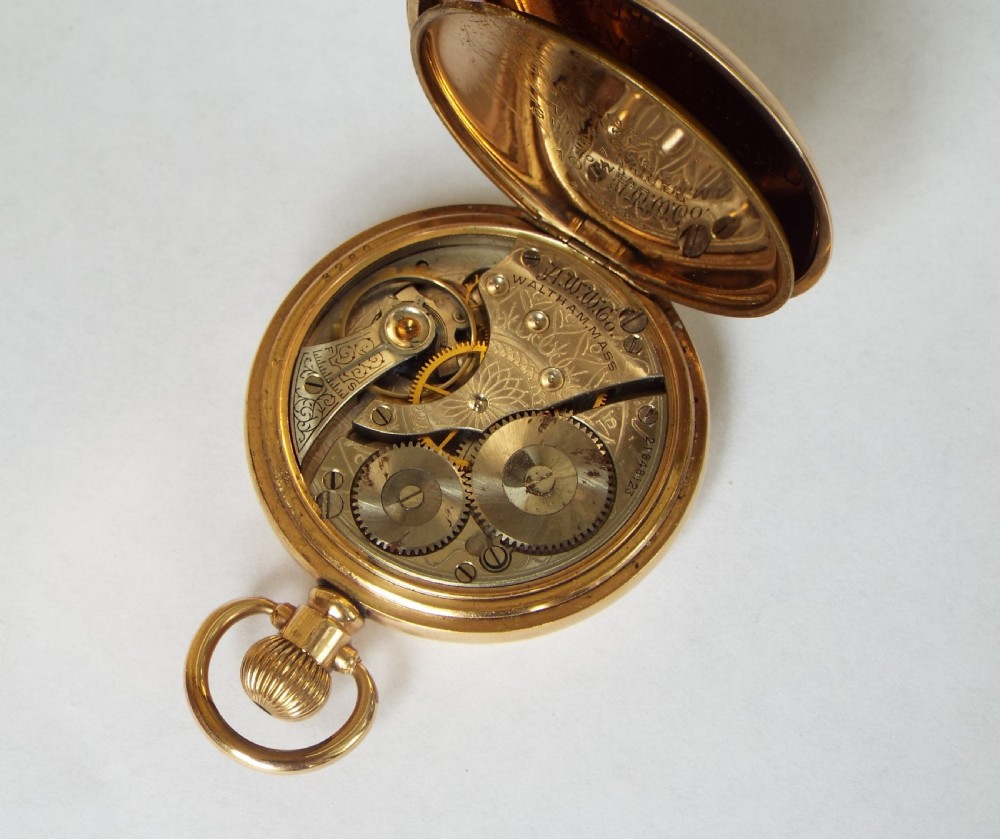 1918 Waltham pocket watch View III