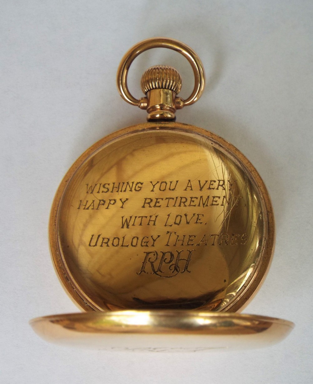 1918 Waltham pocket watch View IV
