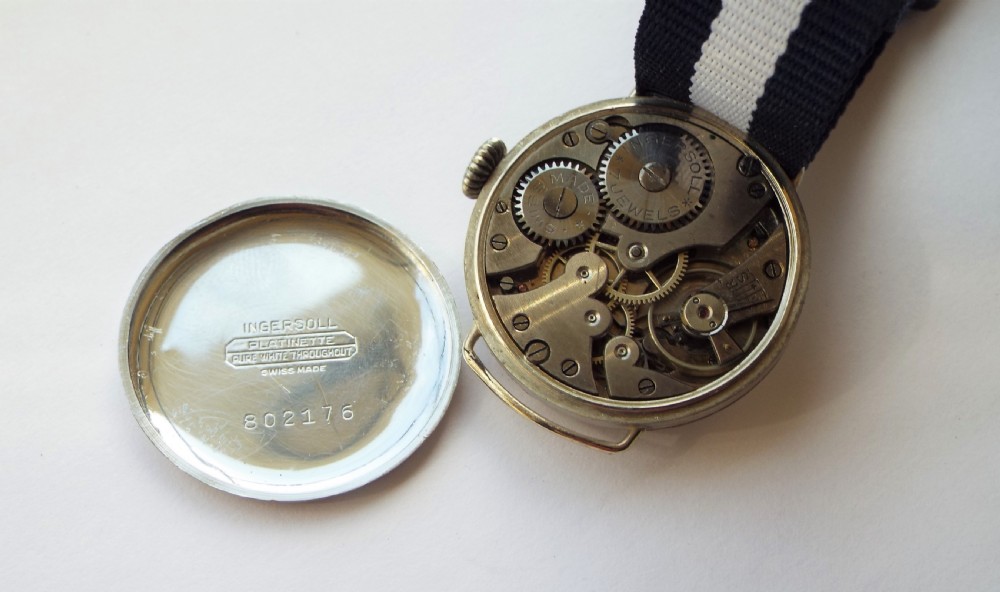 Gents 1920s Ingersoll wrist watch View III