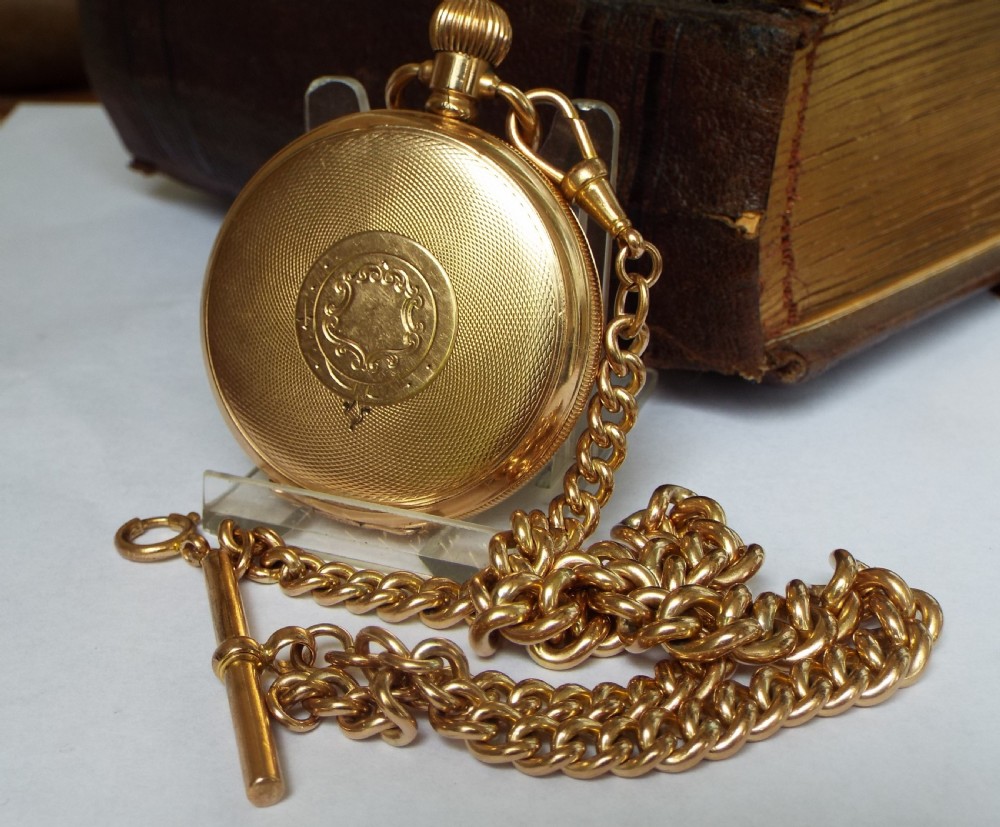 Antique Waltham P S Bartlett hunter pocket watch