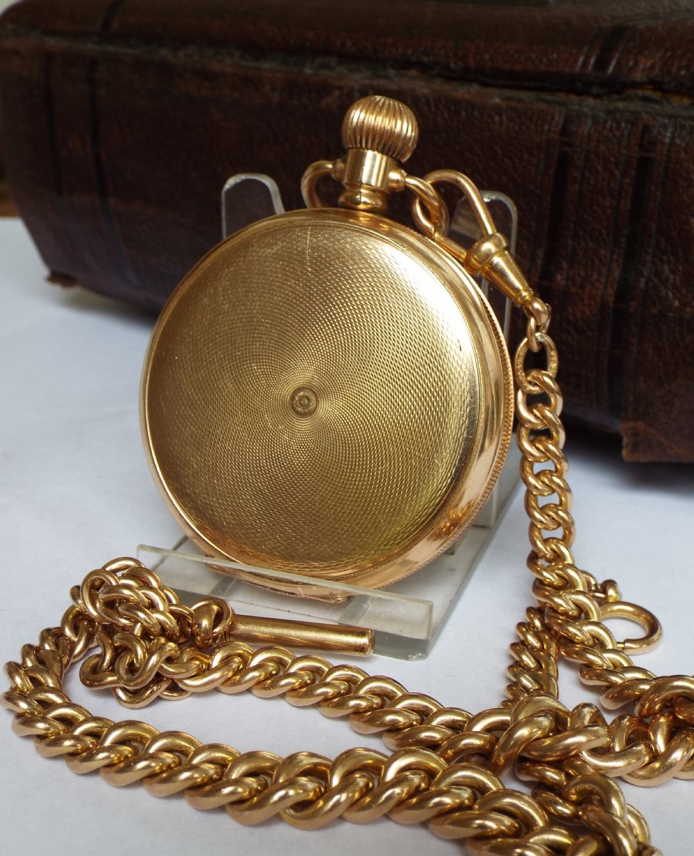 Antique Waltham P S Bartlett hunter pocket watch View V