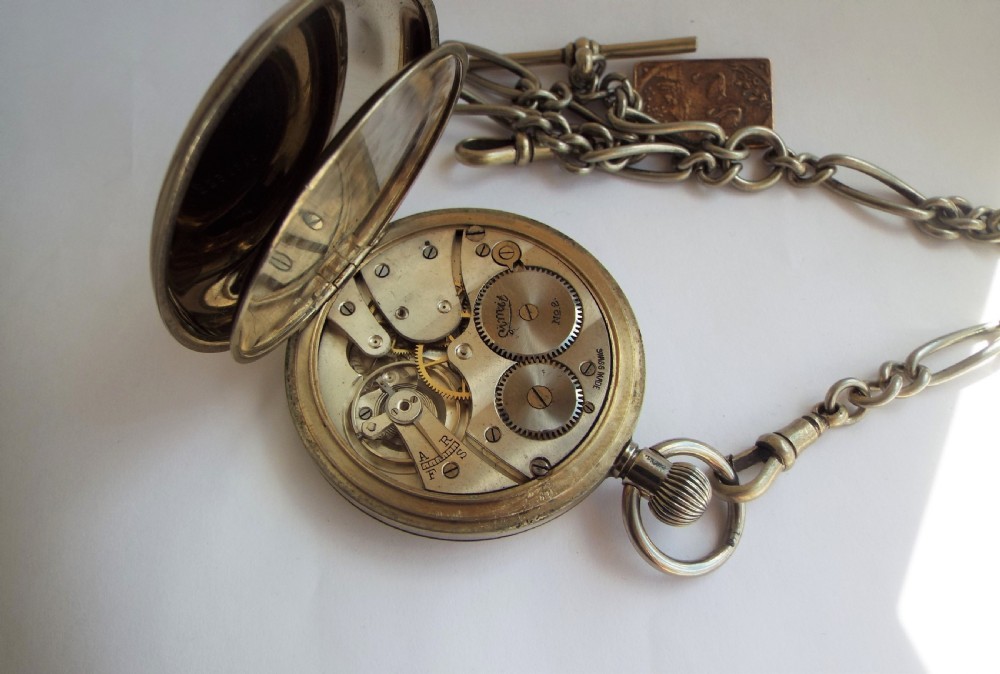 1930s Limit No 2 pocket watch and chain View V