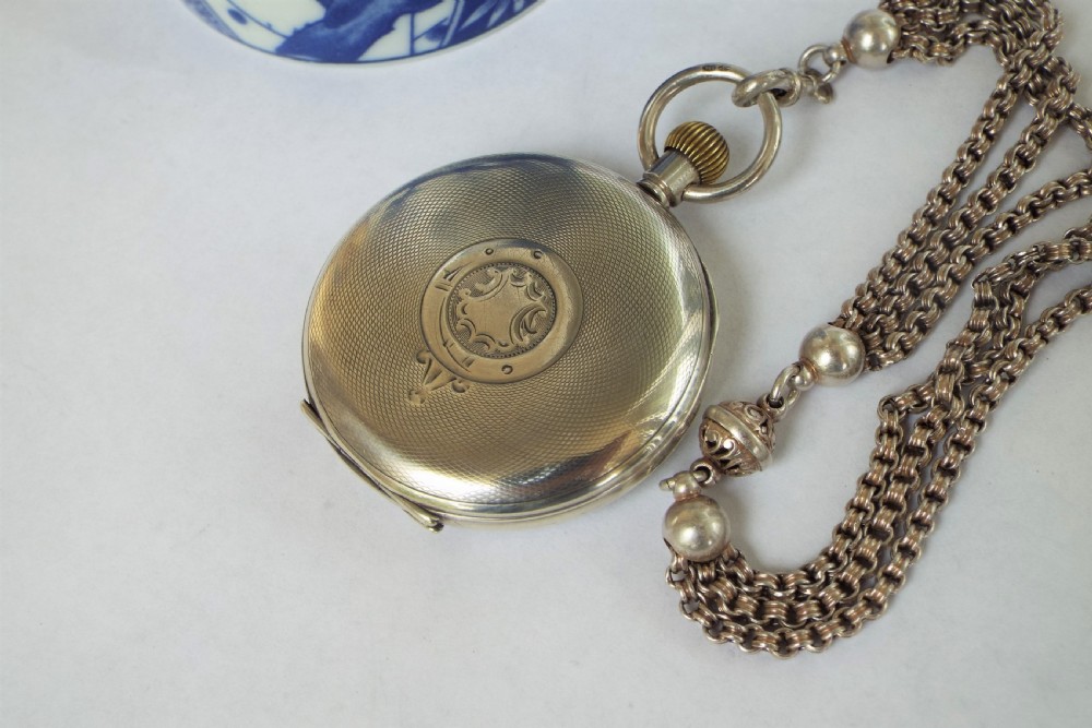 Antique silver pocket watch from Dimier Frères View III