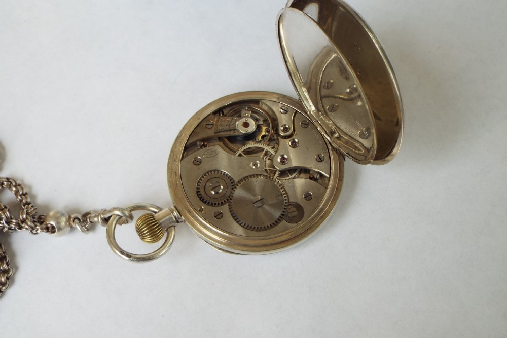 Antique silver pocket watch from Dimier Frères View V