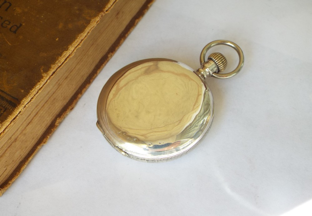 1940s Astoria silver pocket watch by Cyma View IV