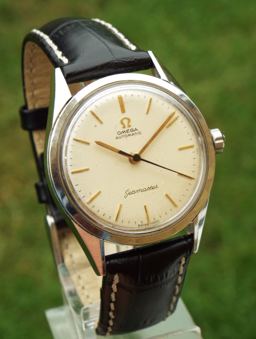 Gents Omega Seamaster automatic wrist watch, 1958 View II