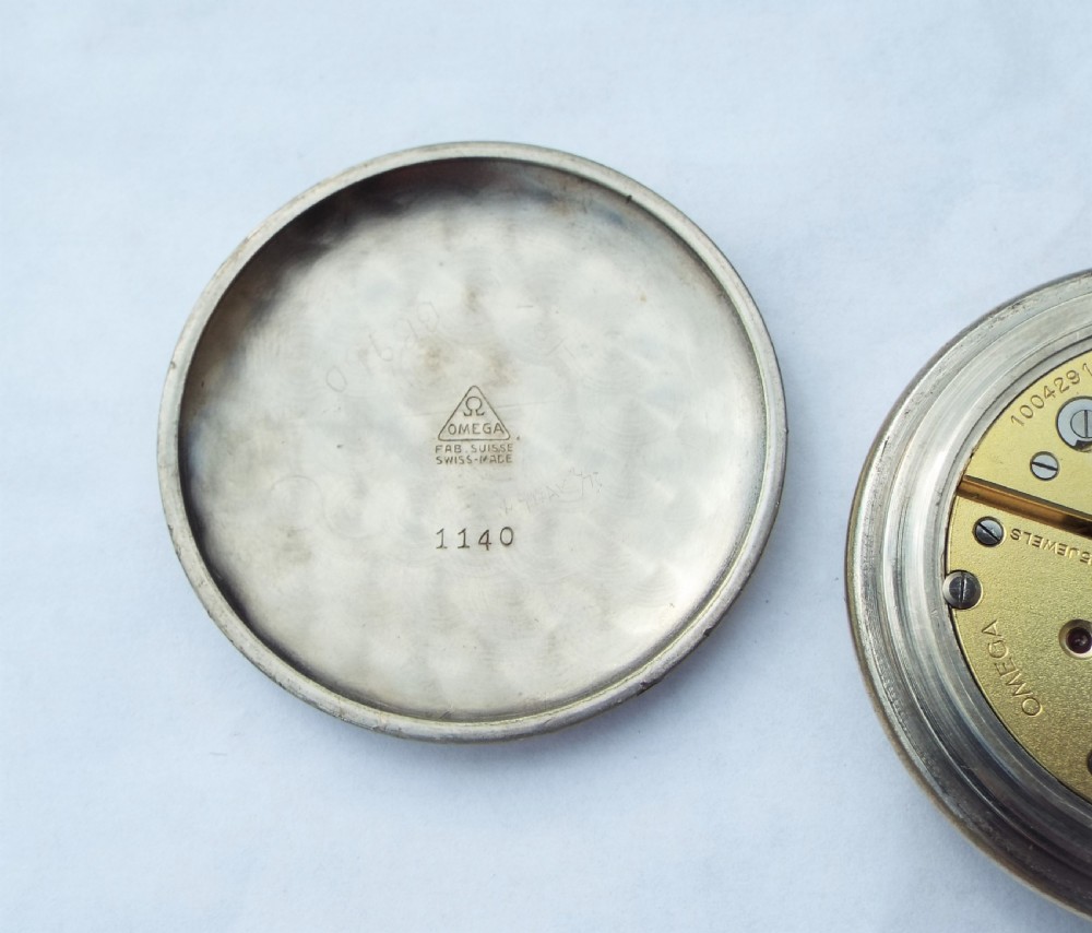 Omega military pocket watch, 1940s View IV