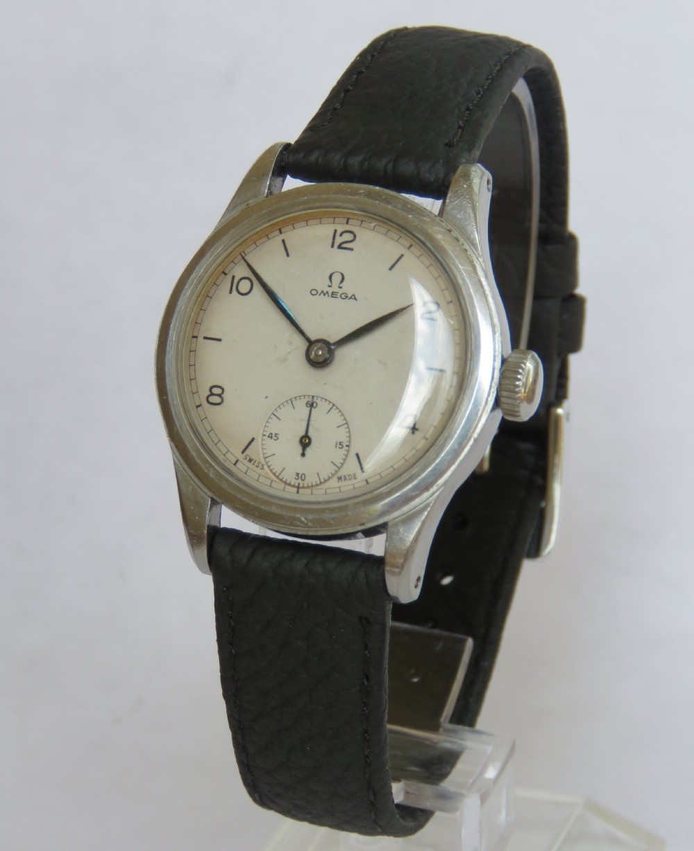 Gents 1940s Omega 26.5 T3 wrist watch View II