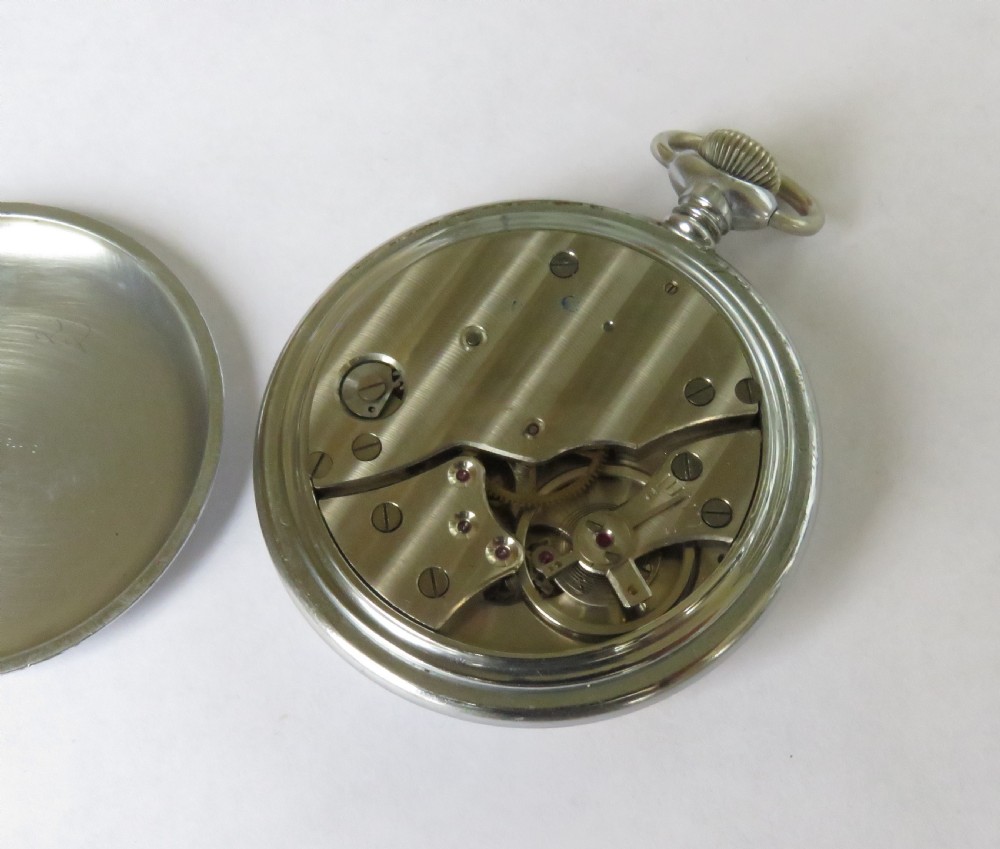 1940s Smith pocket watch, made in England View II