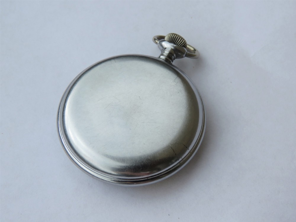 1940s Smith pocket watch, made in England View III