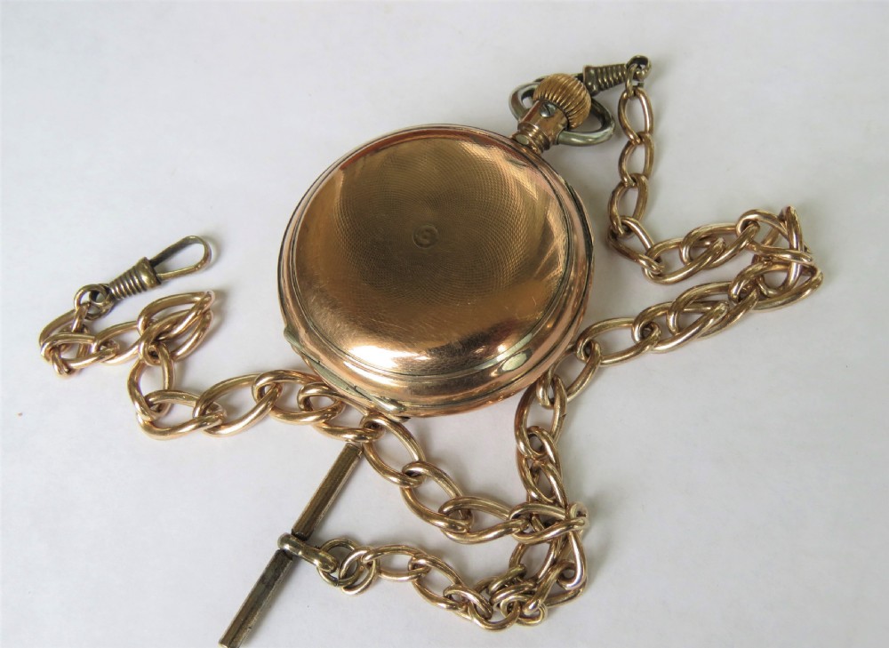Antique full hunter pocket watch, Louis Frechelin View IV