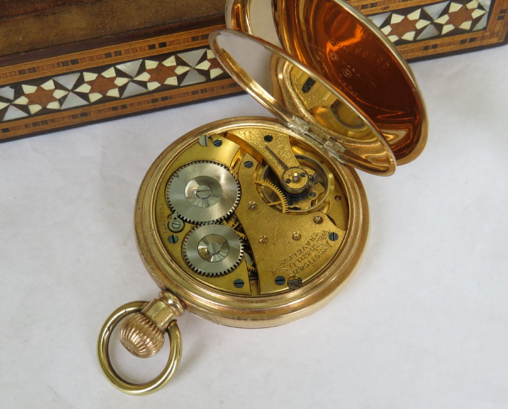 Antique Waltham half hunter pocket watch View IV