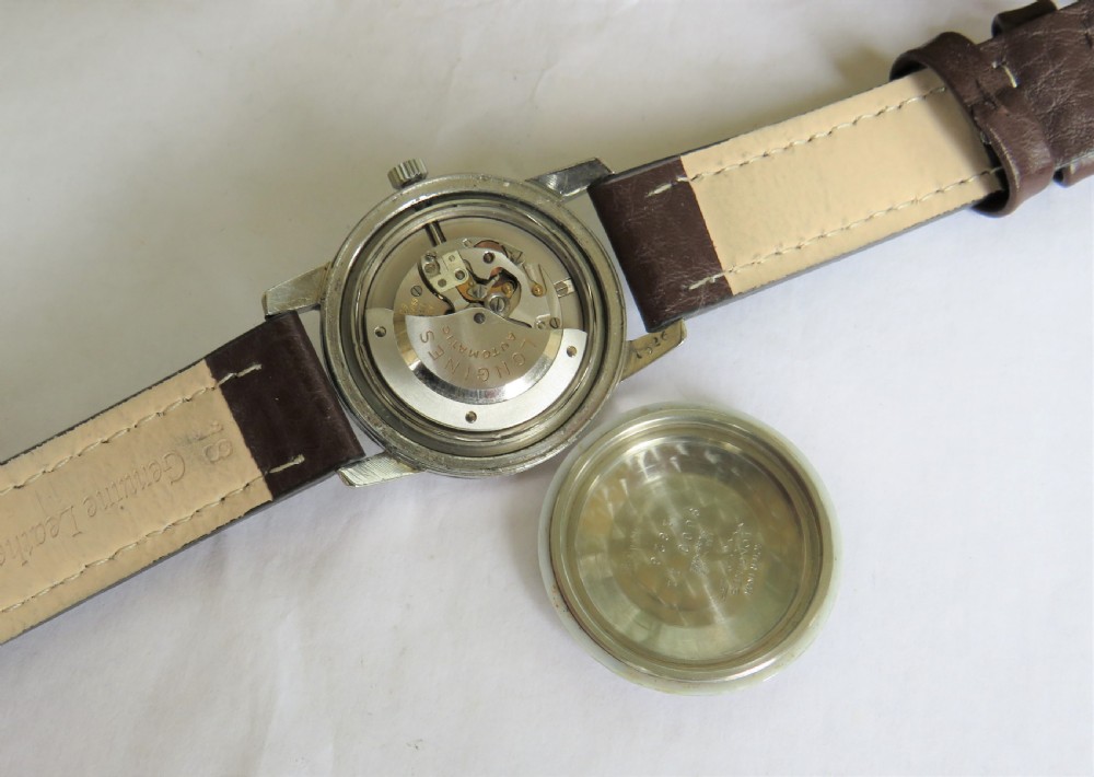 Gents Longines Conquest automatic wristwatch, 1957 View V